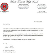 Hewitt-Trussville High School Letter