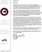 Hueytown Middle School Letter